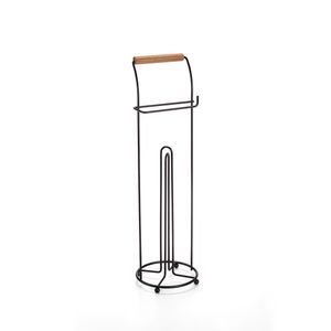 Suporte Chão Para 4 Rolos de Papel Higiênico Eco Design Black 0470 - Arthi