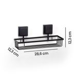 Prateleira_Para_Shampoo_Retangular_Piatina_Black_3m_12,3x30x40,7_Ref.2598_Arthi