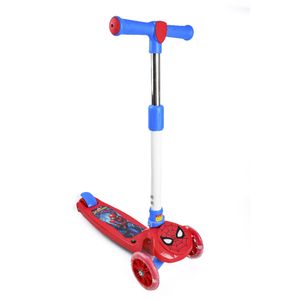Patinete 3 Rodas com LED Homem-Aranha Metal e PVC DIS0370 - Disney