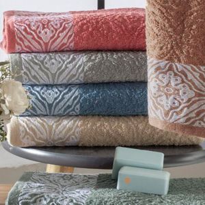 Toalha de Banho Jacquard Lotus Lisa Sortida 75x150cm 70102100913714 - Corttex