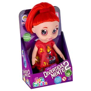 Boneca Divertidamente Raiva Festa A Fantasia 2879 - Cotiplás