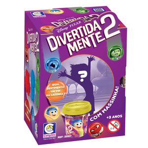 Kit Massinha Surpresa Divertidamente 2 Sortido 2887 - Cotiplás