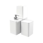 Kit_3_Peças_Para_Banheiro_(dispenser,_Porta_Escova_E_Porta_Algodão)_Smile_Polipropileno_Branco_Ref.1529BR_Stolf
