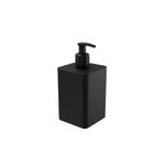 Dispenser_Para_Sabonete_Líquido_Smile_Polipropileno_Preto_350ml_Ref.1526P_Stolf