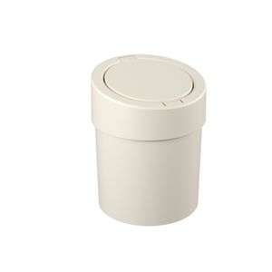 Lixeira 5l Com Tampa Press Polipropileno Light Grey 109080468 - Coza