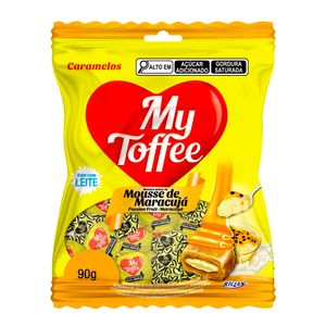 Bala My Toffee Mousse de Maracujá 90g 241 - Riclan