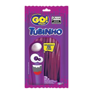 Bala Tubinho Uva 70g 1435 - Riclan