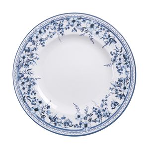 Prato Raso Azzura Em Porcelana Decorada 28cm 96580165 - Tramontina