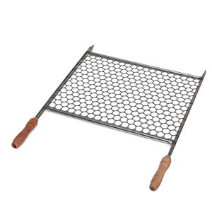 Grelha Moeda Aço Inox 38x48cm Ref.CR559 Utimil