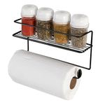 Suporte_Adesivo_Para_Parede_-_Condimentos_E_Papel_Toalha_Preto_Ref.PR655_Utimil