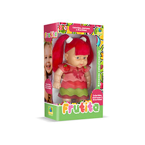 Boneca Frutita Morango 3300  - Toyer Brinquedos