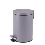 Lixeira_5L_com_Pedal_Aço_Inox_Matte_Cinza_126071028648_-_Powermaid