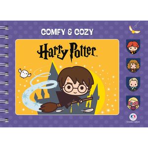 Livro para Colorir Comfy and Cozy Harry Potter 21346 - Ciranda Cultural