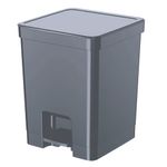Lixeira_Flat_Com_Pedal_14l_Chumbo_26x25x32cm_Ref.397004086_Nitron