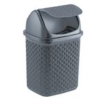Lixeira_Basculante_Rattan_4,5l_Chumbo_19x16x30cm_Ref.134012086_Nitron