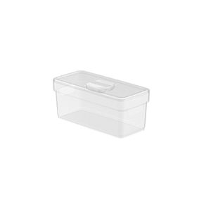 Caixa Organizadora Flat com Tampa Transparente 25x11x10cm 501012001 - Nitron