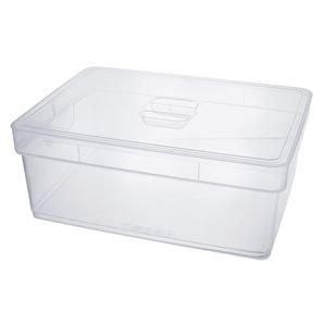 Caixa Organizadora Flat com Tampa Transparente 35,3x26,1x13,9cm 503012001 - Nitron