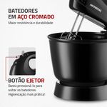 Batedeira_Elétrica_B44b_Preta_400w_127v_Ref.106501_Mondial