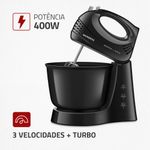 Batedeira_Elétrica_B44b_Preta_400w_127v_Ref.106501_Mondial