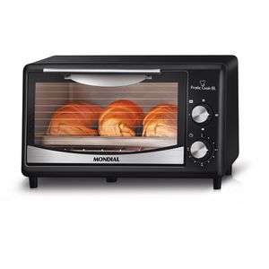 Forno Elétrico Fr09 Preto 6 Litros 650w 127v Ref.7424007 Mondial