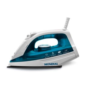 Ferro de Passar a Vapor F32 Azul/Branco 1200W 127V 7502001 - Mondial