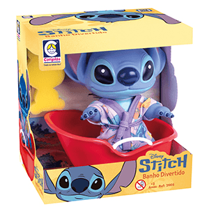 Brinquedo Stitch Banho Divertido 2905 - Cotiplás