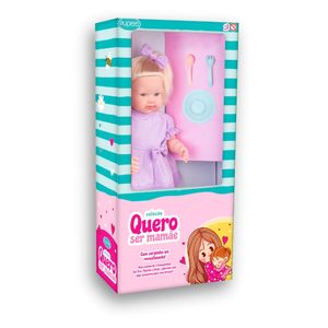 Boneca Quero Ser Mamãe Papinha 1163 - pupee