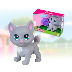 Mini Pet com Acessórios Gata Cinza Cuidados 1208 - Pupee