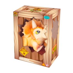 Baby Dinos Jurassic World Triceratops Marrom 1462 - Pupee