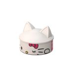 Pote_Organizador_Redondo_Baixo_Orelha_Hello_Kitty_Plástico_370ml_Ref.AD0406_Potte