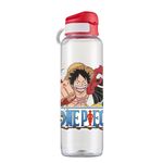 Garrafa_Plástica_1_Litro_One_Piece_Com_Tampa_Transparente_Ref.1754_Bandeirante
