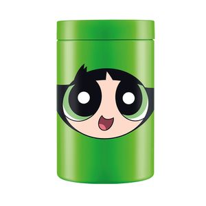 Pote Organizador 1,5 Litros Docinho Meninas Super Poderosas Plástico Verde 9698 - Bandeirante
