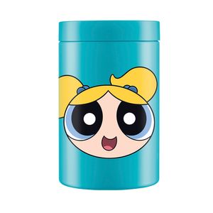 Pote Organizador 1,5 Litros Lindinha Meninas Super Poderosas Plástico Azul 9808 - Bandeirante