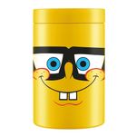 Pote_Organizador_1,5_Litros_Bob_Esponja_Plástico_Amarelo_Ref.9885_Bandeirante