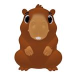 Boneco_Juca_Capivara_de_Estimação_Vinil_Ref.933_Samba_Toys