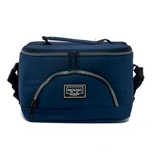 Lancheira Térmica Poliéster Cores Sortidas 20x24x14cm LT2408 - Qualis