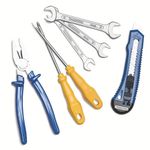 Kit_Ferramentas_7_Peças_Com_Alicates,_Estilete,_Chave_de_Fenda_E_Chave_Fixa_Ref.43409103_Tramontina