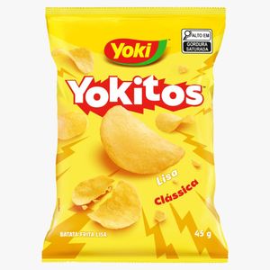 Batata Lisa Clássica 45g 4500 - Yokitos