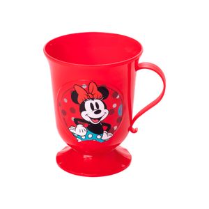 Xícara Nuance Minnie Plástico Vermelha 250ml 17970 - Plasútil