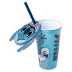 Copo_Com_Tampa_Orelhas_Stitch_Plástico_Azul_500ml_Ref.17990_Plasútil
