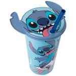 Copo_Com_Tampa_Orelhas_Stitch_Plástico_Azul_500ml_Ref.17990_Plasútil