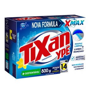 Sabão em Pó Lava Roupas Tixan Primavera 800g Tixan232 - Ypê