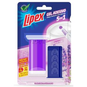 Gel Adesivo 5 em 1 com Aplicador Lavanda 28g 11631 - Lipex