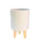 Vaso_Cachepot_Porcelana_Branco_Brilhante_Com_Pé_de_Madeira_Ref.AQ105531_Brascontinental