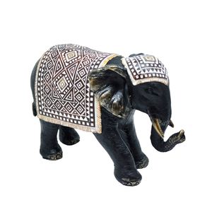 Estatueta Elefante Indiano Pequeno Resina CR489901 - Brascontinental