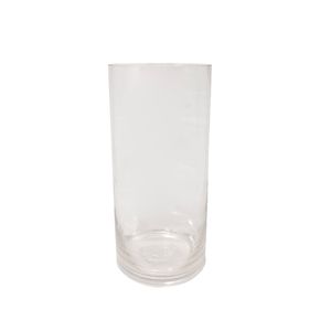 Vaso Decorativo Tubo Vidro Transparente 12x40cm EH512041 - Brascontinental