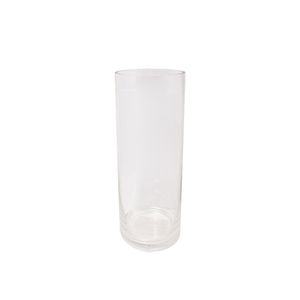 Vaso Decorativo Tubo Vidro Transparente 10x20cm EH511361 - Brascontinental
