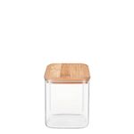 Pote_Quadrado_Vidro_Borossilicato_Com_Tampa_Bambu_800ml_Ref.1090800_Almix