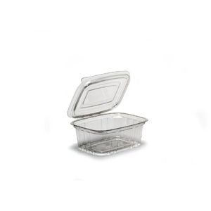 Pote Descartável Articulado Retangular T88 250ml 10 Unidades 2512 - Trik Trik