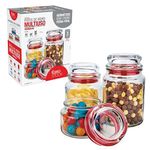 Conjunto_Potes_de_Vidro_Multiuso_Vermelho_3_Peças_VDR1129VM_-_Euro_Home